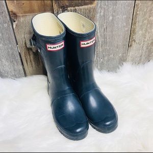 Blue Hunter Rainboots (Short)